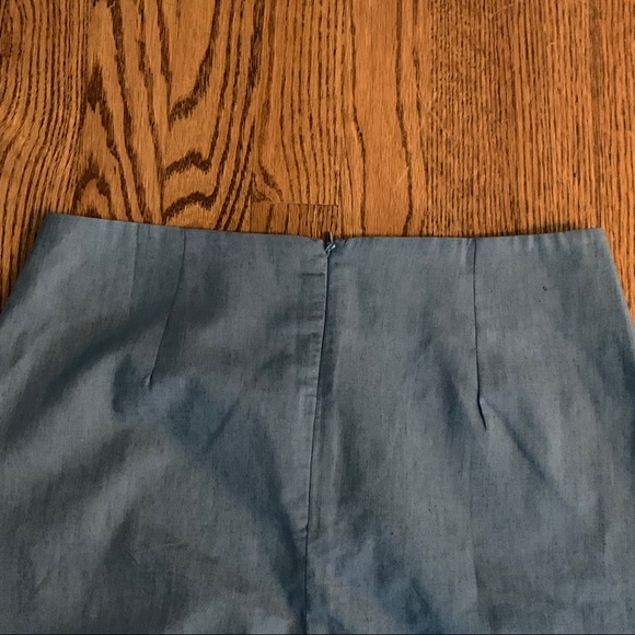 Shein blue chambray skirt - Picture 5 of 5
